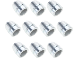 10 Cunhas Redondas Com Cabo, Para Martelo De Rachar Metal, Redondo