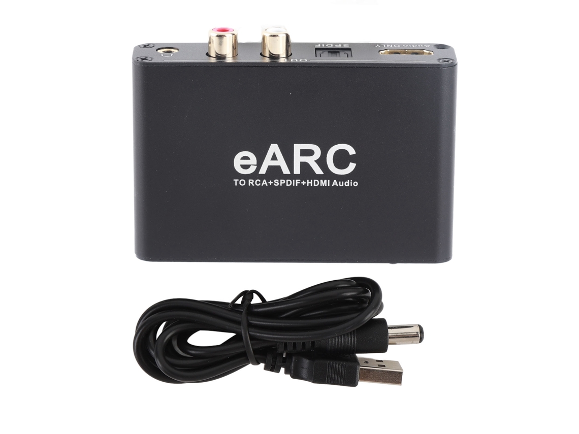 Conversor de Áudio Hdmi EOOCOO (retorno de Áudio Compatível com Tvs Arc)