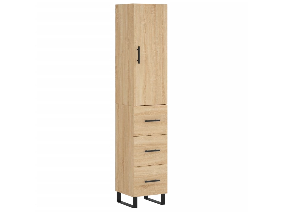 Highboard, Highboards Vidaxl Marrom Madeira Processada (n/a)
