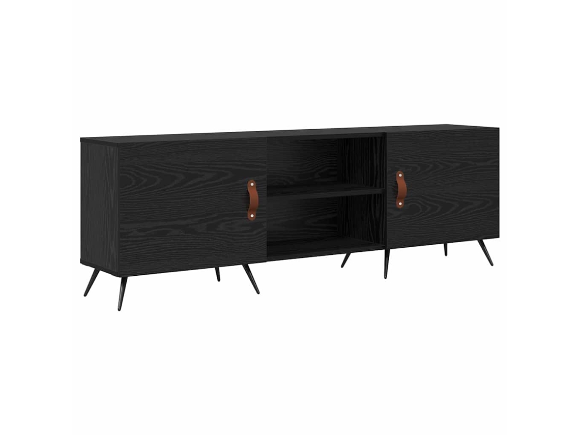 Gabinete para Tv Carvalho Preto 150 X 30 X 50 Cm MAISON EXCLUSIVE