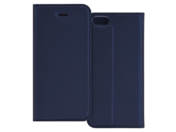 Capa para iPhone Azul Pedra Preciosa EOOCOO com Porta Cartões
