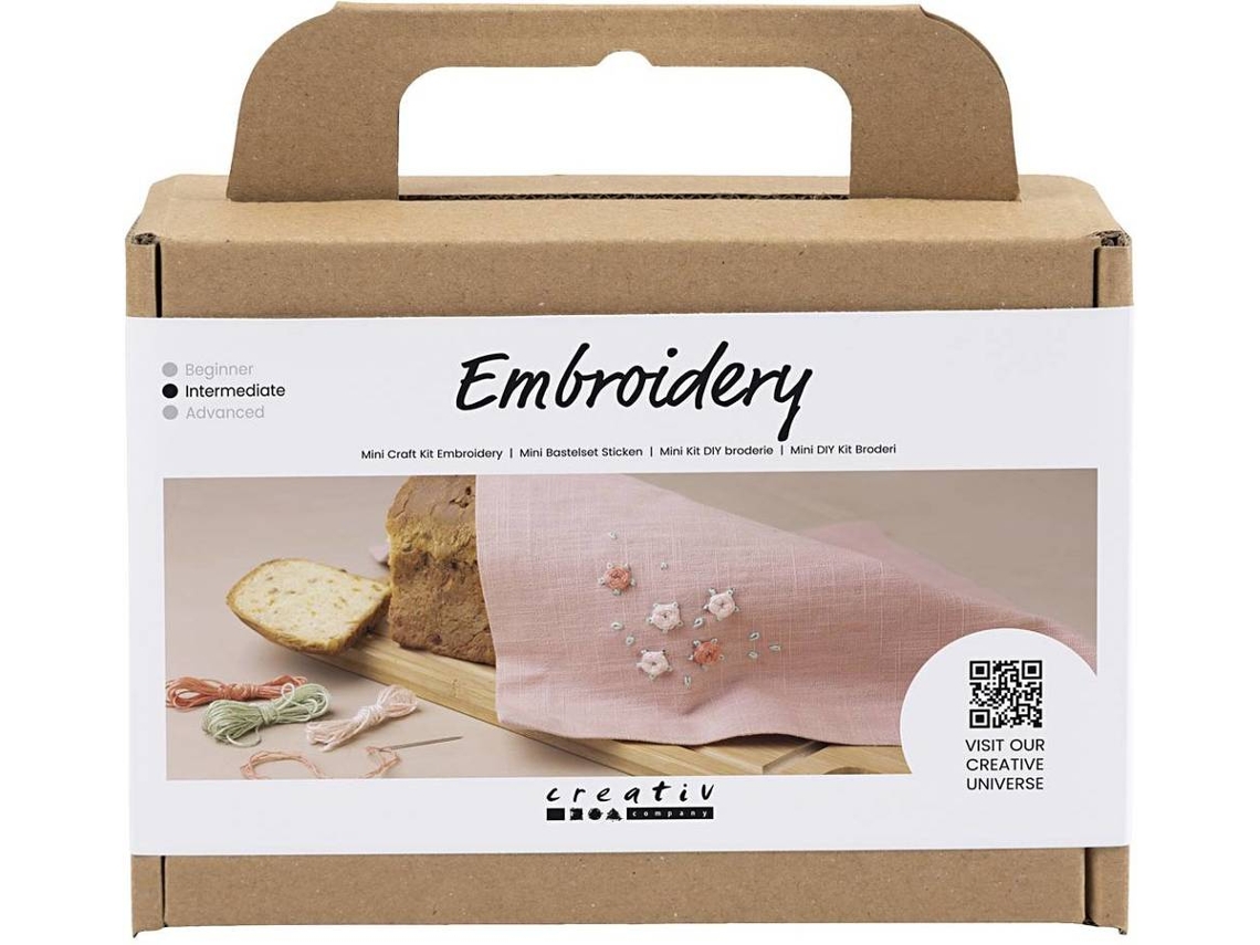 Kit DIY Creativ Guardanapo Rosa 