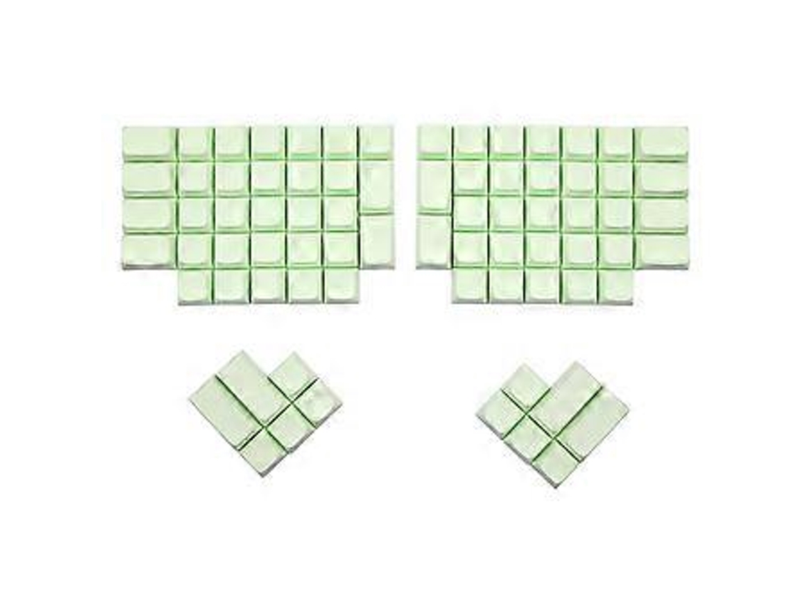 Perfil Xda Ergodox Keys Pbt Chave Em Branco Para Teclado Mecânico Para Jogos Ergodox Mx Switch Para Chave Slowmoose