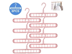 Ajudante de Organização Nova LINE para guarda roupa, 8 unidades