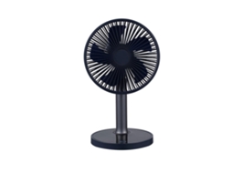 Laxiscreed Ventilador De Mesa Recarregável Com Luz Ambiente Compacto