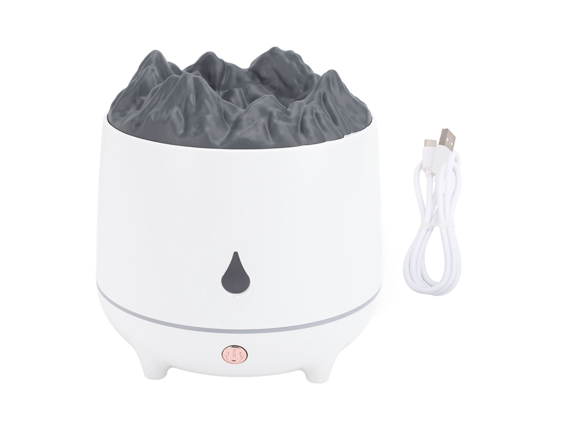 Difusor de Óleos Essenciais Volcano com Temporizador e USB para Casa e Escritório LAXISCREED