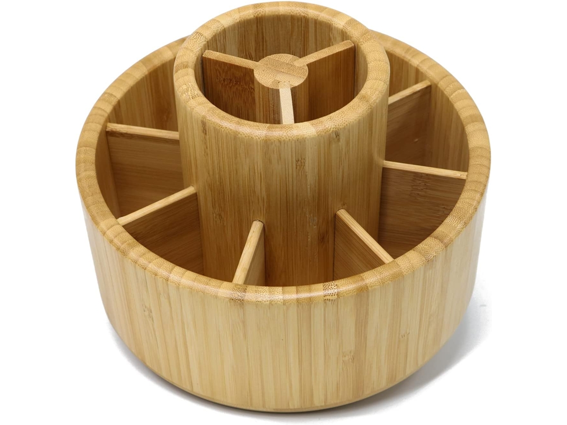 1 Porta, Canetas de Bambu com 7 Compartimentos para Mais de 350 Canetas BRILVIBERA