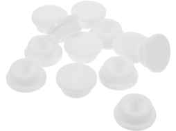 12-tampas Redondas Em Silicone Formato De T Resistentes Ao Calor E Antivazamento, Cores Sortidas
