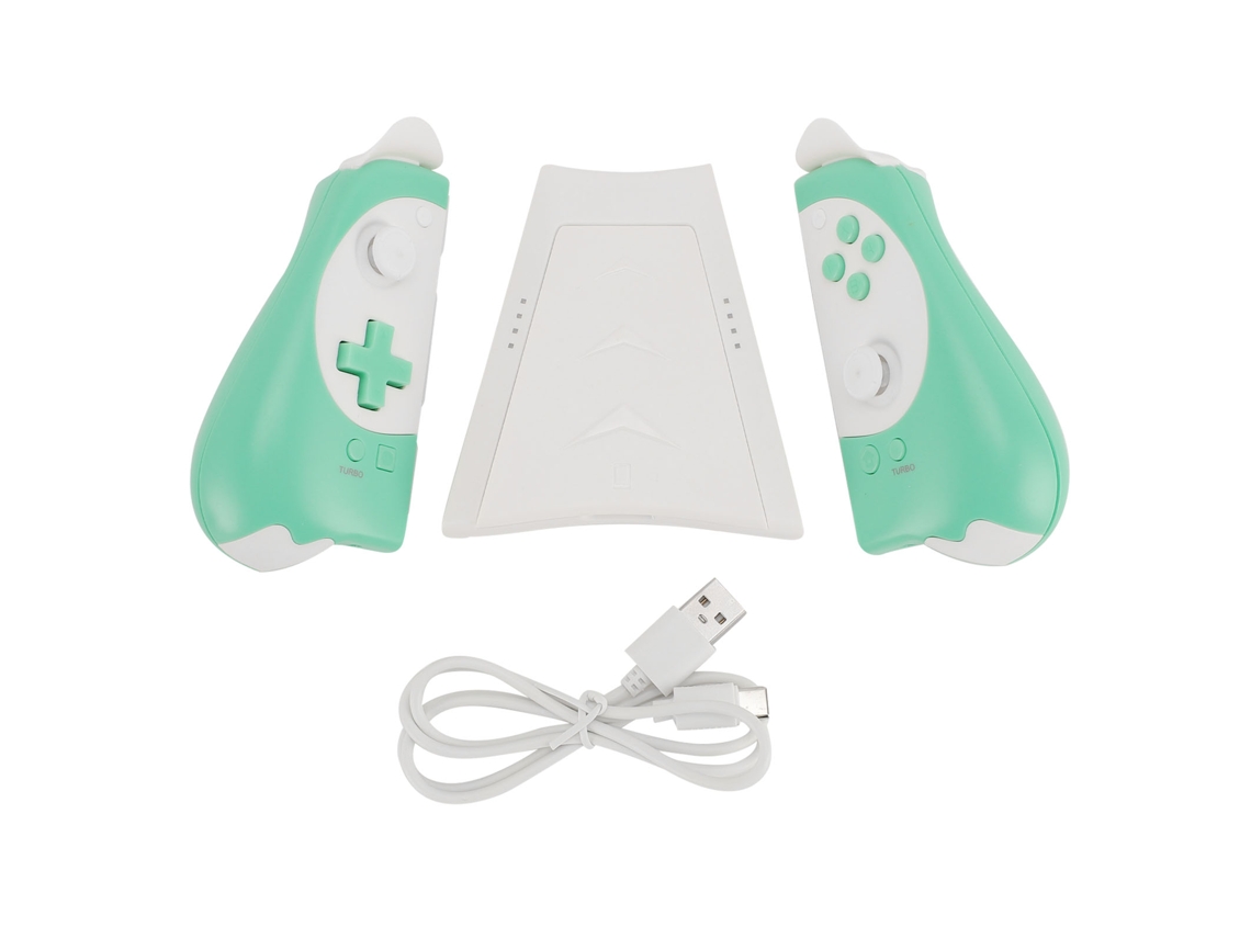 Controle Sem Fio Bluetooth para Jogos EOOCOO (botões de Programação Macro para Switch Joycon)