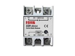 Relé de Estado Sólido Monofásico WEB20 24-380Vac 1Pc 60A Ac-Ac