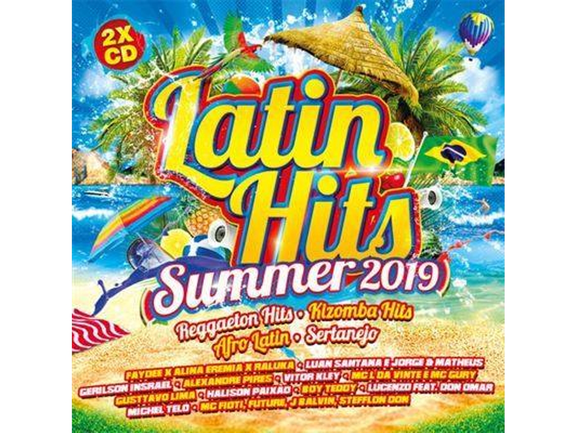 2 CD Latin Hits: Summer 2019