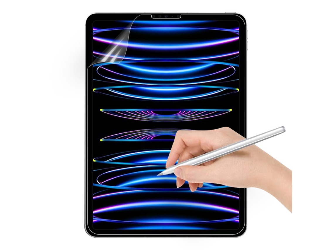Película protetora de tecido com aparência de papel para iPad Air 10.9 (5ª geração, 2022)