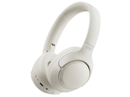 Auscultadores QCY Bluetooth com Cancelamento de ruído Branco