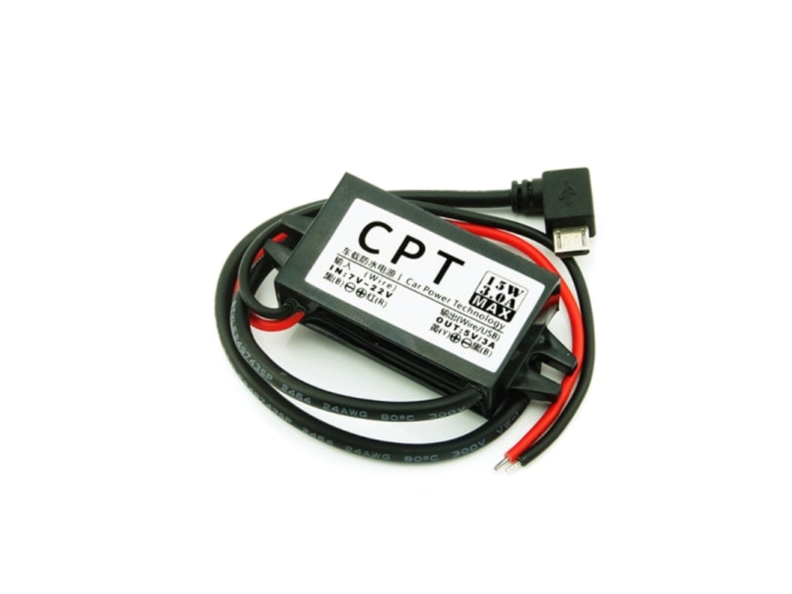 Conversor De Tensão Dc Dc De 12v Para 5v, Fonte De Alimentação, Regulador De Tensão, Fácil De Usar, Microusb. Aquaforge