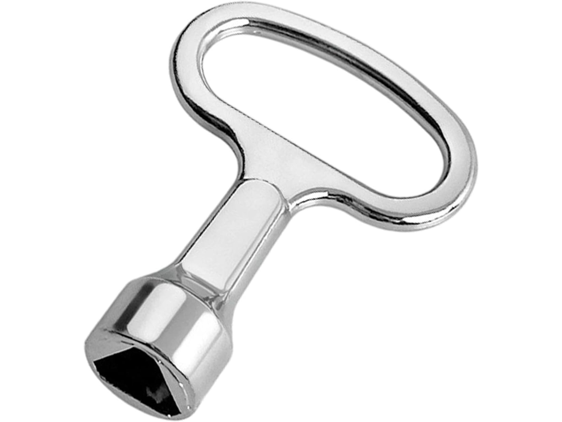 Ferramenta De Controle Chave Armário, Núcleo De Fechadura Triangular Para