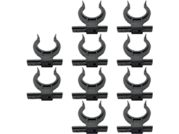 Conjunto De 10 Clipes Fixação Para Rodapé Cozinha, Suportes Reforçados Sem Parafusos, Acessório Para Rodapé De Cozinha