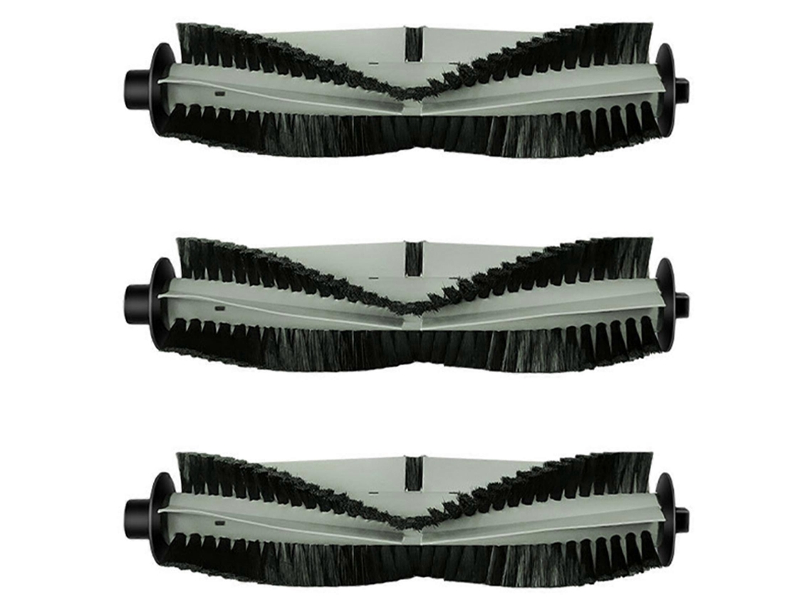 3x Para Ilife A7 A9s V8 V8s X750 X800 X785 V80 Para Silvercrest Ssr1 Ssra1 Peças De Reposição Da Escova Principal De Borracha