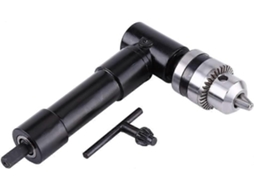 Conector de Ângulo Retto para Furadeira Elétrica de Aço e Alumínio com Mandril Autoajustável 8mm 1 10mm 25n.m 1500rpm