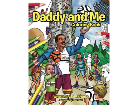 Livro Daddy and Me de KL Brooks (Inglês)