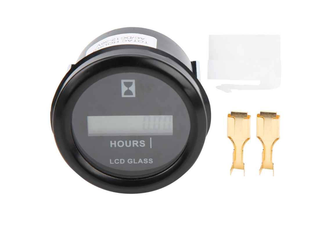 Testador de capacidade de bateria com LCD, voltímetro DC, 8-100V, alarme, temperatura, veículos elétricos S/BRAND