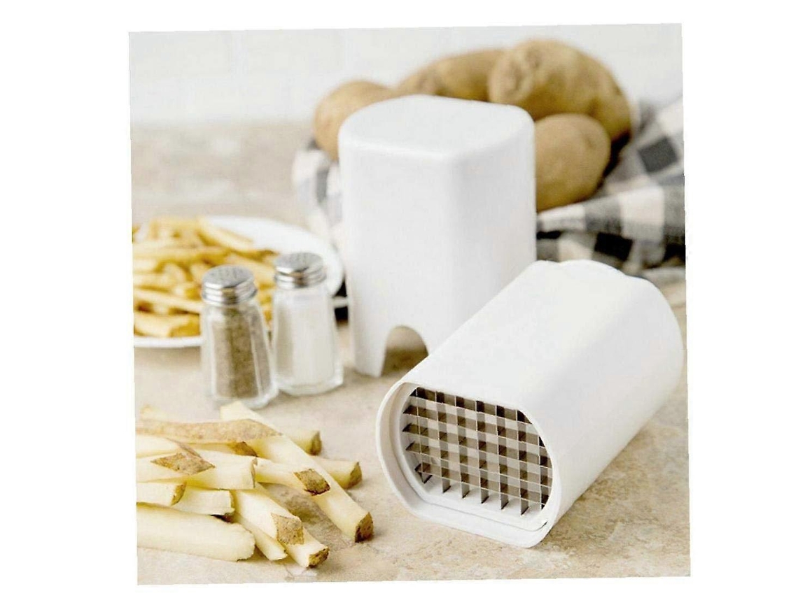Cortador De Tiras De Batata Frita Em Aço Inoxidável. Everley891