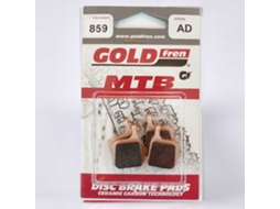 Pastilhas de Freio a Disco Sinterizadas com Tratamento Cerâmico Gf-859 Ad Magura Mt5 Douradogoldfren
