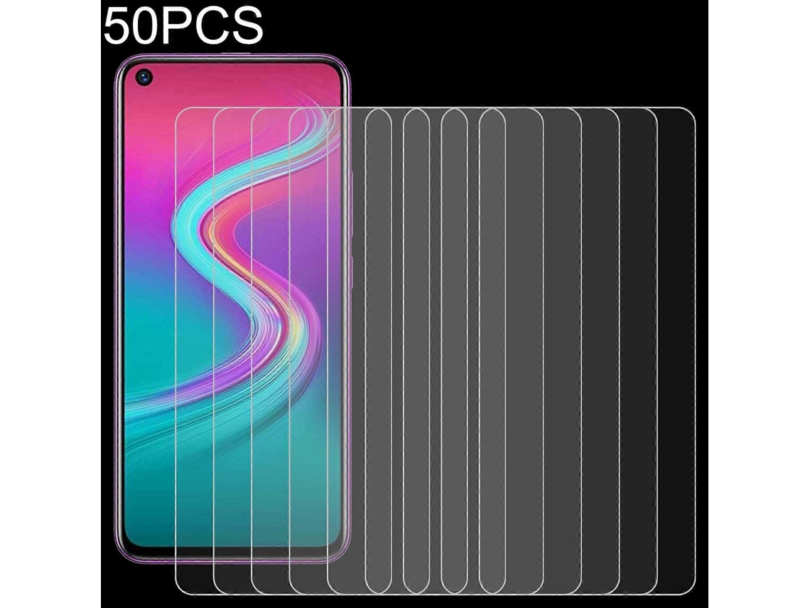 50 Unidades De Película De Vidro Temperado 9h 2.5d De 0,26 Mm Para Infinix S5 Lite (50 Unidades)