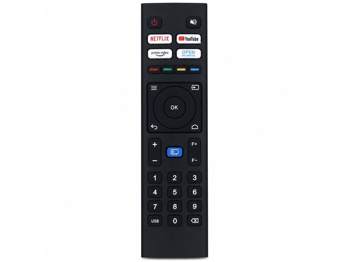 Comando À Distância Para Tv E Projetor Compatível Com Kogan Mecool Ko2/k02, Sem Configuração