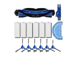 Kits de substituição para conga 1090 acessórios aspirador robótico hepa filtro escova lateral rolo mop pano almofadas