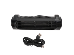 Ventilador Usb Silencioso 3 Velocidades Para Carro Preto