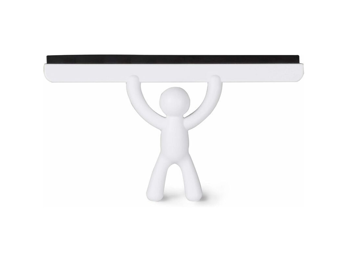 Rodo De Borracha, Rodo Para Chuveiro, Branco, Comprimento 25, 5 X Largura 14, 5 Cm