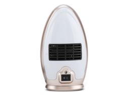 Aquecedor Compacto Laxiscreed Para Ambientes Pequenos, Aquecimento Rápido, Portátil E Dourado, 220v