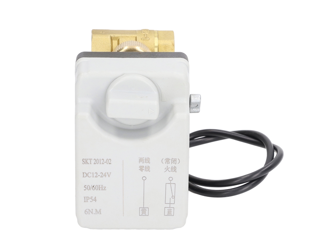 Válvula De Bola Elétrica Laxiscreed, Sistema De Dois Fios, Normalmente Fechada