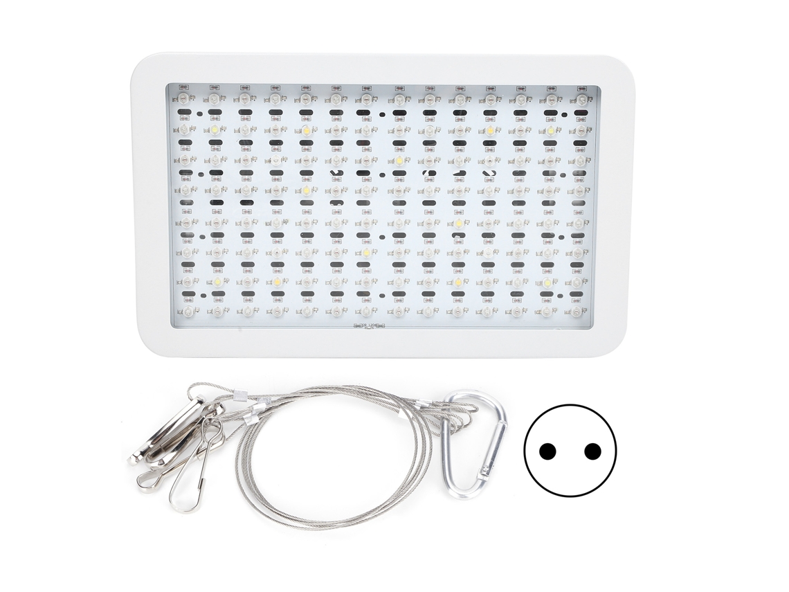 Luz Led Crescimento 1000w 112 Chips Plantas Interiores Plugue Eu 85 265v