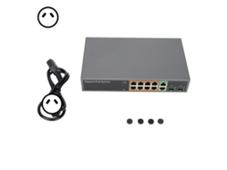 Switch Poe LAXISCREED 8 Portas Gigabit