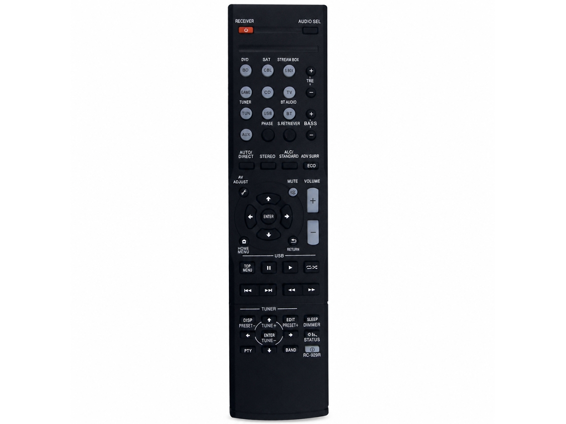 Comando De Substituição Rc-929r Compatível Com Recetor Av Pioneer Vsx-531