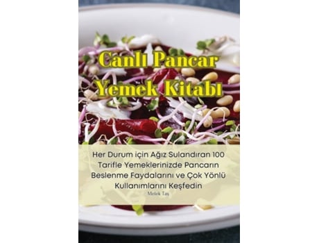 Livro Canli Pancar Yemek Kitabi de Melek Tas (Inglês)