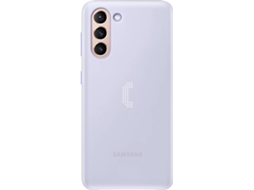 Capa SAMSUNG Galaxy S21 LED Cover Violeta