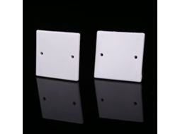 Conjunto de 5 Tampas para Caixa Embutir 86x86mm BRILVIBERA