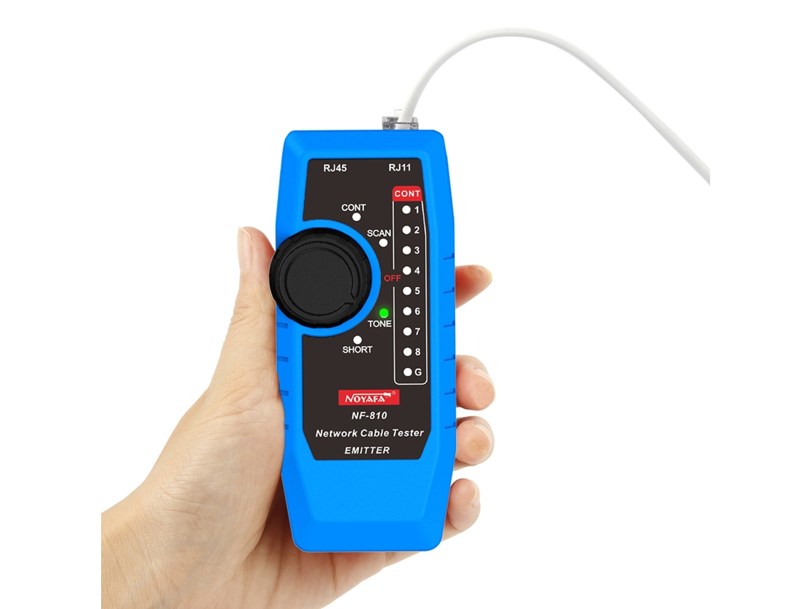 Testador Kit Cabos Rede Noyafa Nf-810