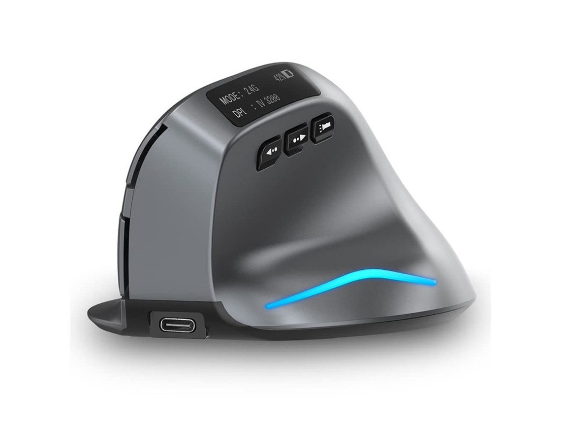 Mouse De Jogos Em Tela L (bluetooth - 3200 Dpi)*