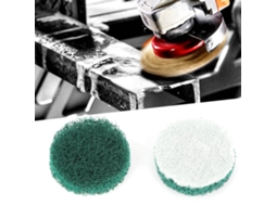 Laxiscreed Conjunto De 5 Pads De Lixa E Polimento Autoadesivos De 50mm Para Acabamento