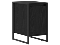 Mesa de cabeceira Carvalho Preto 39,5 X 30 X 50 Cm MAISON EXCLUSIVE