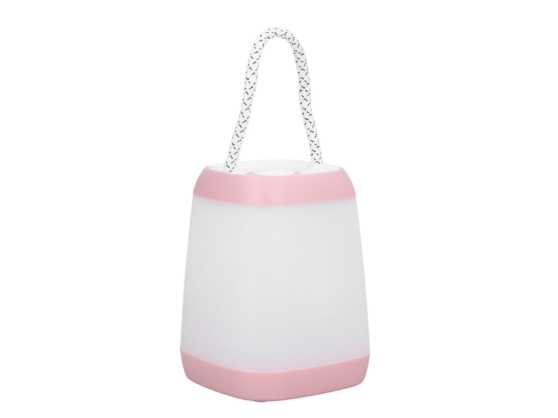 Luminária Noturna Led de Alto Brilho, Proteção para os Olhos, Luz Quente, Rosa, Decorativa CHABERLU