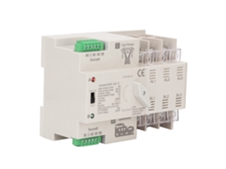 Interruptor de transferência de energia dupla 3P de comutação rápida automática CA 100A para uso residencial e industrial.
