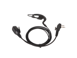 Fone de Ouvido com Gancho para Orelha Walkie talkie, Tipo C, Comunicação Bidirecional, Compatível com Hytera Bd502, Pd502. EOOCOO