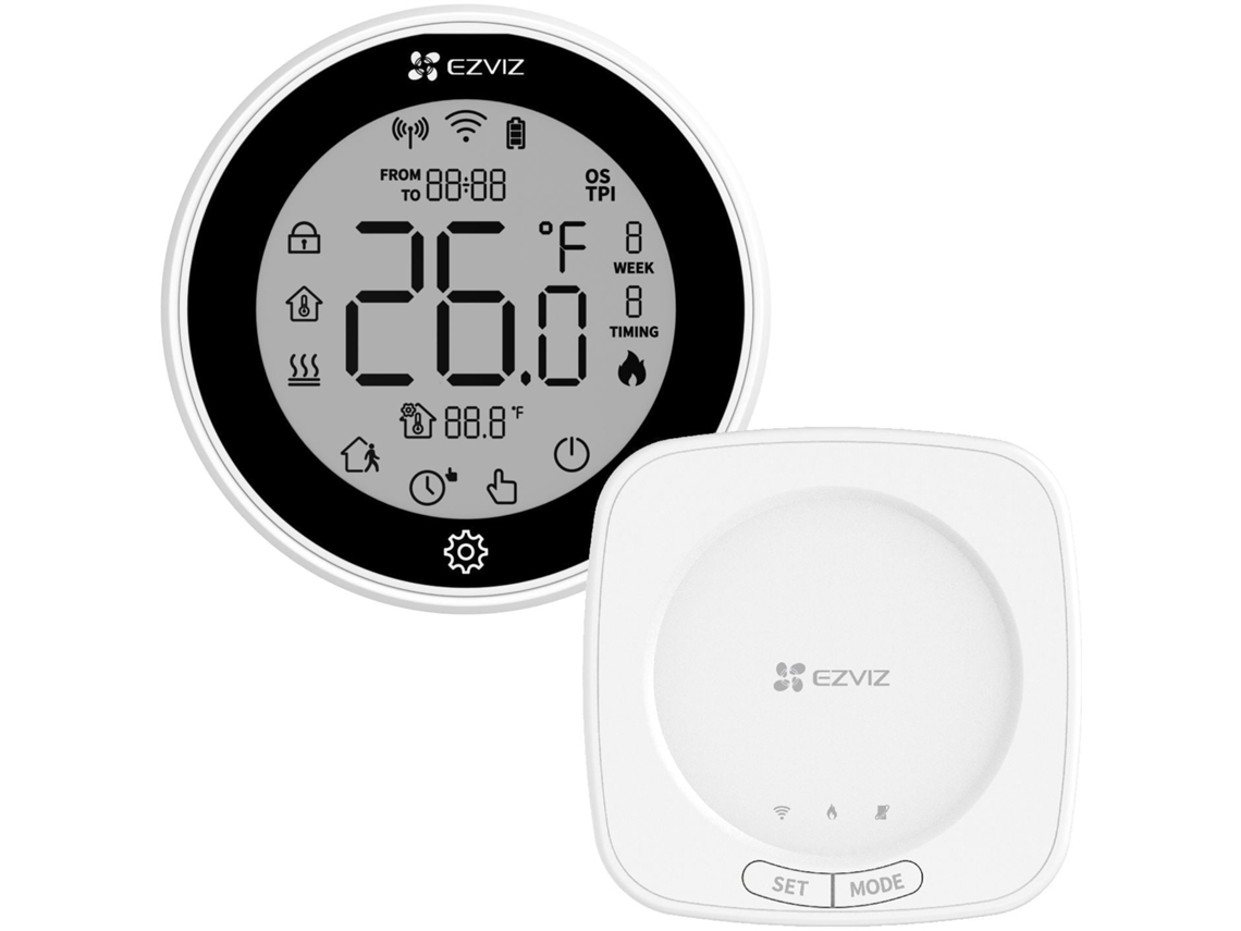 Termóstato Ambiente Conectado EZVIZ T56 Programável com Gateway