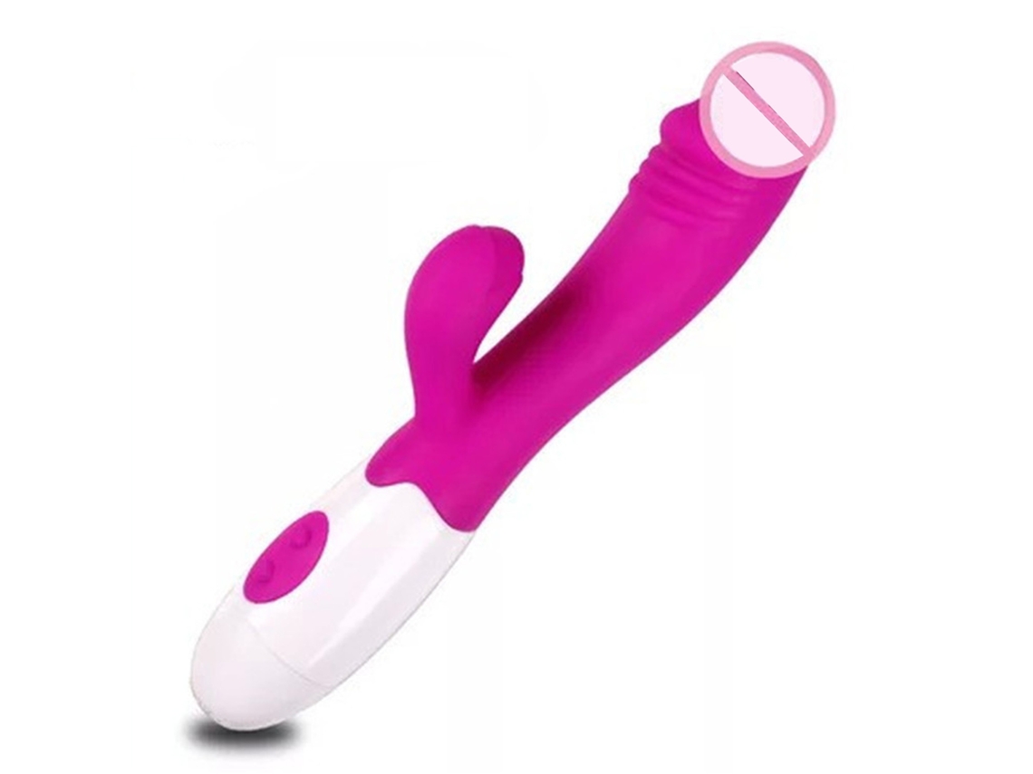 Vibrador De Silicone 12 Modos Recarregável Estimulador De Clitóris Para Mulheres