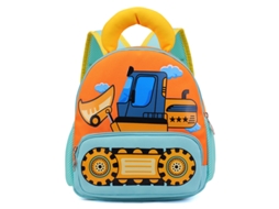 Mochila Ergonômica Eifson com Tela Respirável, 29x24x12cm - Laranja