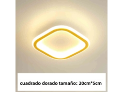 (dourado 25w) Luminária Led Moderna Para Corredor Em Estilo Nórdico